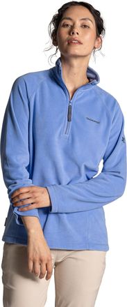 Craghoppers Dames/Dames Nation Trust Miska Half Zip Fleece Top (Vinca Blauw)