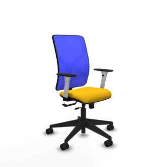 Piqueras y Crespo Silla De Oficina Piqueras Y Crespo Motilla Blanco Espuma Alta Densidad