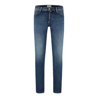 Jacob Cohen Slim-fit Jeans - Heren - Jeans - Blauw - Maat: W29 Denim