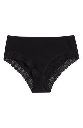 Simone Pérèle Eugenie Boyshort Panties in Black at Nordstrom, Size X-Small