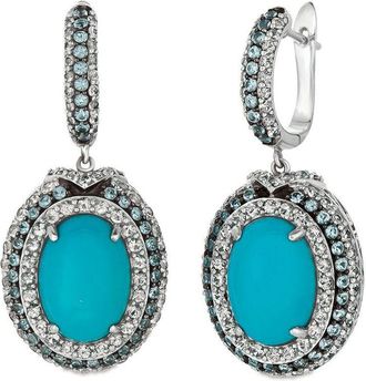 Le Vian Ladies Semi Precious Fashion Earrings in 14k Vanilla Gold