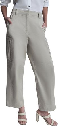 DKNY Dkny Poplin Zip Cargo Pant