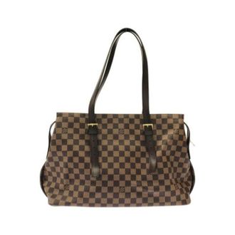 Louis Vuitton Pre-owned Tote Bags, female, Brown, Size: ONE SIZE Pre-owned Vintage Canvas Tote Bag