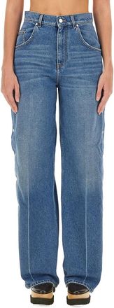 Stella McCartney Loose Fit Denim Jeans - Blue