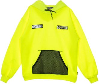 Iuter Neon Gele Lichtgewicht Hoodie - Heren - Hoodies - Geel - M - Hoodies & sweatvesten