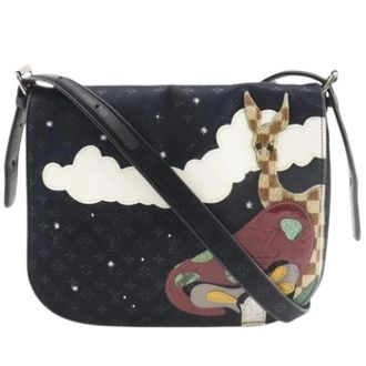 Louis Vuitton Pre-owned Cross Body Bags, female, Multicolor, Size: ONE SIZE Pre-owned Canvas Crossbody Bag