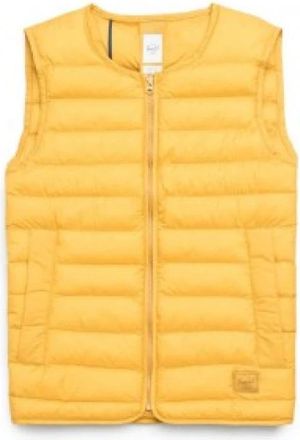 Herschel Veerloos vest - Dames - Gewatteerde jassen - Geel - L - Jassen