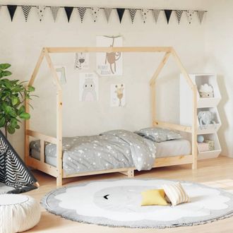 vidaXL Vidaxl - Estructura De Cama Para Ni&ntilde;os Madera Maciza De Pino 80x160 Cm