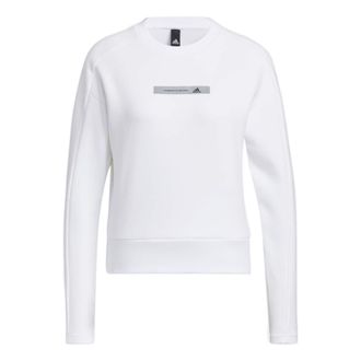 adidas (WMNS) adidas Ust Oct Sweatshirts White HM7092