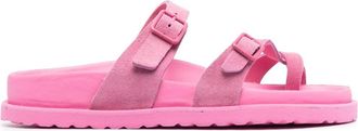 Birkenstock Mayari suede sandals - women - Suede - 35 Regular - Pink