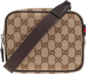 Gucci Brown GG Mini Crossbody Bag