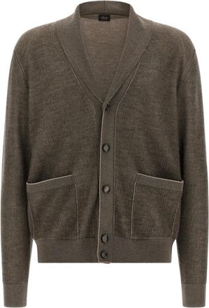 Brioni Hombre, Jerseys, Marr&oacute;n, Talla: XL