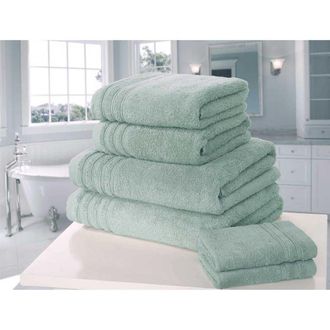 Lewis's So Soft Zero Twist Towel Range - Duck Egg - Bath Sheet | TJ Hughes
