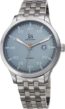 Joshua & Sons Quartz Blue Dial Mens Watch JX149SS