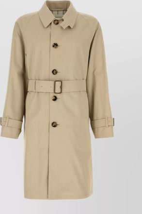Burberry trench coat gabardine ajustable cuffs back vent