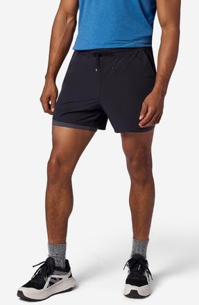 Marmot Unpaved Lined Active Drawstring Shorts in Black at Nordstrom, Size Xx-Large