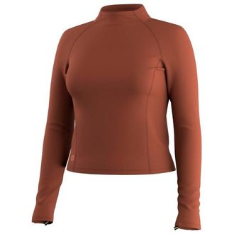 Smartwool Active Merino Movement Mock Neck Merinolongsleeve f&uuml;r Damen | braun
