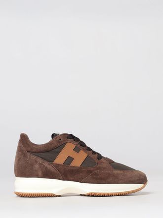 Hogan Sneaker H580 in pelle scamosciata e mesh con logo H laterale