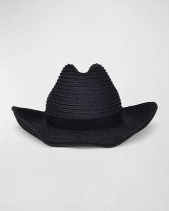 Gigi Burris Millinery Britney Hemp Cowboy Hat
