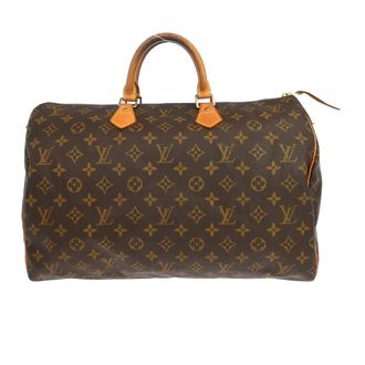 Louis Vuitton Speedy Monogram Canvas Brown Canvas Handbag (Pre-Owned)