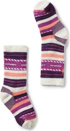 Smartwool Hike Full Cushion Margarita Crew Socks Purple M