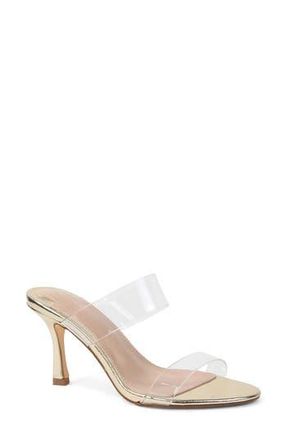 Berness Calia Vinyl Slide Sandal in Gold at Nordstrom Rack, Size 7.5