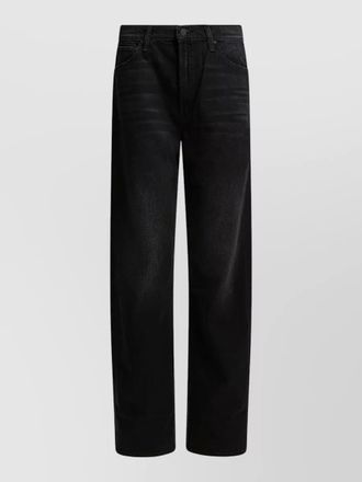 Mother the dodger sneak wide leg jeans