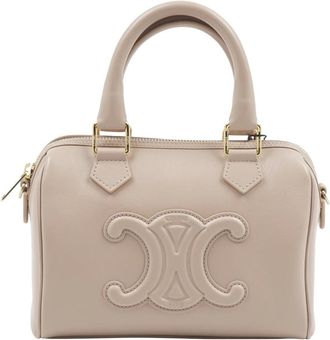 Celine Handbags, female, Pink, Size: ONE SIZE Small Boston