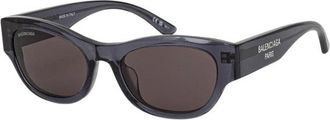 Balenciaga Zonnebrillen voor elke dag - Dames - Zonnebrillen - Grijs - 55 MM - Nylon - Accessoires
