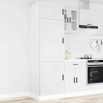 vidaXL Vidaxl - Mueble De Cocina Porto De Madera Contrachapada Blanca