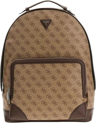 Guess Tassen, Heren, Bruin, ONE Size, Milan Rugzak