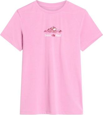 The North Face Foundation Short Sleeves T-Shirt T-Shirt f&uuml;r Damen | rosa