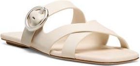 Stuart Weitzman Villa Slide Sandal in Linen at Nordstrom Rack, Size 6