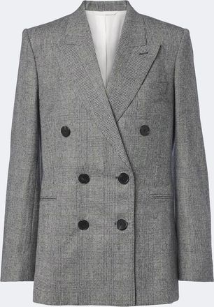 Givenchy Blazer in flanella di lana Principe di Galles