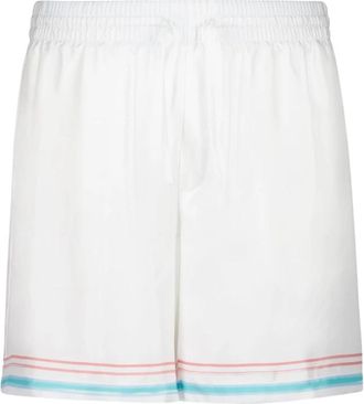 Casablanca Dance Joy Zijde Korte Broek - Heren - Korte Broeken - Veelkleurig - S - Korte Broeken