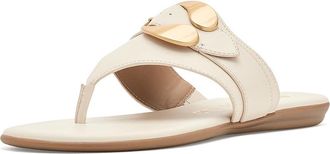 Aerosoles Glam Womens Sandals Eggnog : 7.5 B - Medium, Leather