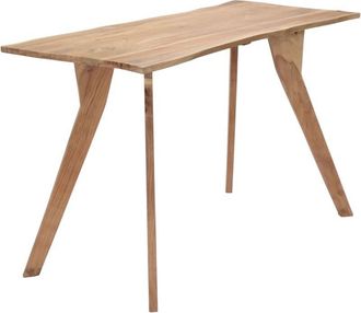 vidaXL Dining Table 120x58x76 cm Solid Acacia Wood vidaXL