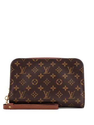 Louis Vuitton Pochette Orsay Monogram Canvas clutch bag - Marrone