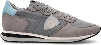 Philippe Model Sneakers Trpx Running - Heren - Sneakers - Grijs - 46 EU - Katoen - Schoenen