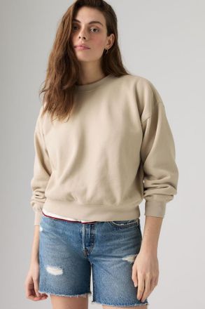 Levi's Vintage Boxy Sweatshirt - Mujer - XS - Grey / Garment Dye Chateau Gray