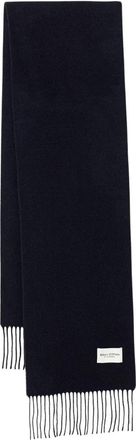 Marc O'Polo Wool Scarf - Dames - Wintersjaals - Zwart - ONE Size - Wol - Accessoires