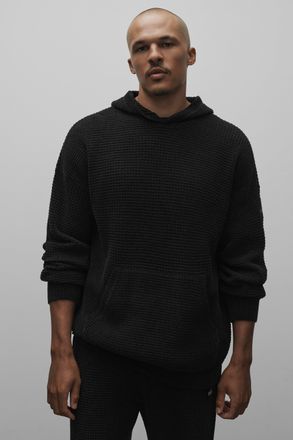 Alo | Waffle Chenille Edition Hoodie in Black, Size: Medium