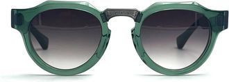 Matsuda M1037 Zonnebrillen - Heren - Zonnebrillen - Groen - ONE Size - Accessoires