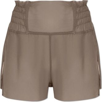 Rick Owens Transparent Shorts - Dames - Bermuda - Grijs - S - Korte Broeken
