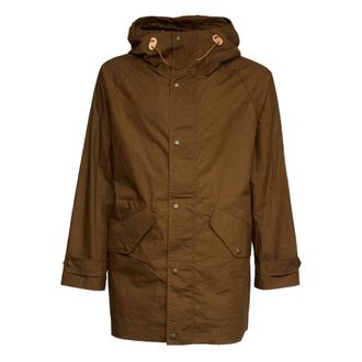 Manifattura Ceccarelli Parkas - Heren - Parka Jassen - Bruin - 2XS - Leer - Jassen