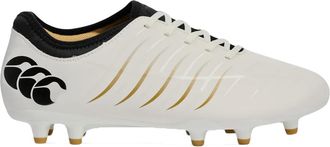 Canterbury Of New Zealand Unisex Adult Phoenix 2.0 Team Firm Ground Rugby Boots (White) - Size UK 10.5