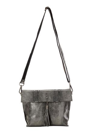 Faina Schoudertassen Dames grijs/zwart