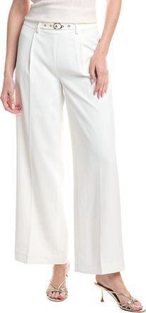 Elie Tahari Wide Leg Pleated Trouser