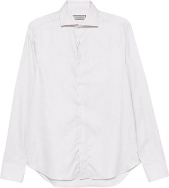 Canali Hombre, Camisas, Blanco, Talla: L