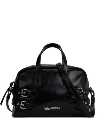 Karl Lagerfeld faux-leather tote bag - women - Polyurethane - OS - Black